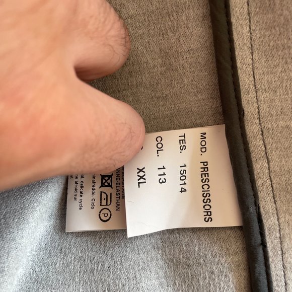 le jean de marithe XXL grey blazer - Picture 6 of 6